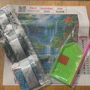 Waterfall diamond painting